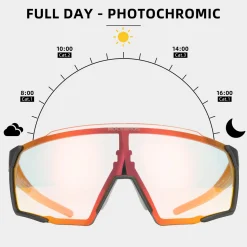 Polarised Full-Lens Sunglasses for Outdoor Sports