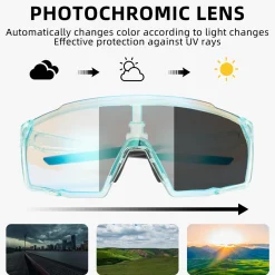 Polarised Full-Lens Sunglasses for Outdoor Sports