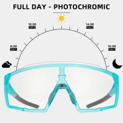 Polarised Full-Lens Sunglasses for Outdoor Sports