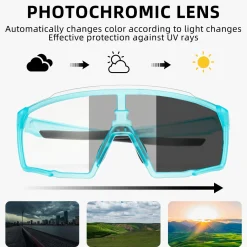 Polarised Full-Lens Sunglasses for Outdoor Sports