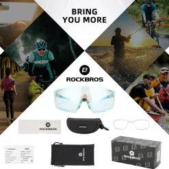 Polarised Full-Lens Sunglasses for Outdoor Sports