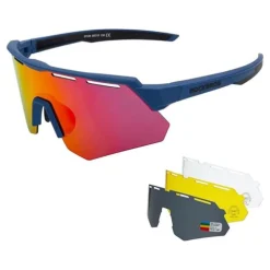 Polarized Cycling Glasses with 4 Interchangeable Lenses