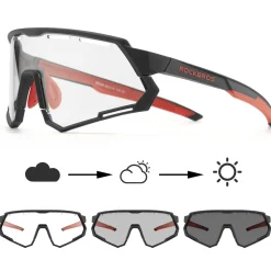 Polarized Photochromic Cycling Goggles (2-Lens Kit)