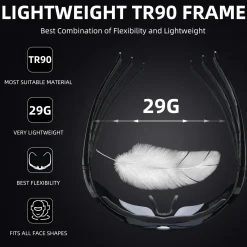Polarized Sports Sunglasses for Cycling