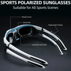 Polarized Sports Sunglasses for Cycling