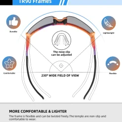 Polarized Sunglasses with Adjustable Fit (UV400)