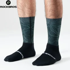 Professional Cycling Compression Socks Breathable