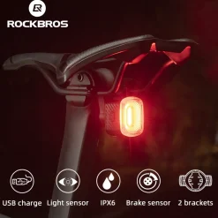 Q4 Tail Light Brake sensor USB with 7 Lighting Colors