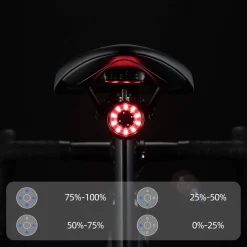 Q1 Tail Light USB with 7 Lighting Colors