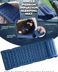 Qunature Camping Mattress Sleeping Pad for Outdoor Camping Ultra-light