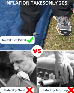 Qunature Camping Mattress Sleeping Pad for Outdoor Camping Ultra-light