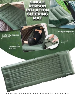 Qunature Camping Mattress Sleeping Pad for Outdoor Camping Ultra-light