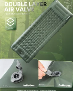 Qunature Camping Mattress Sleeping Pad for Outdoor Camping Ultra-light