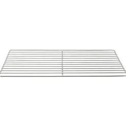 Qunature Durable Iron Chrome BBQ Grill Net with Rounded Corners for Easy Use