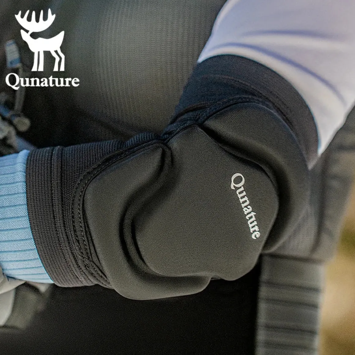 Qunature Elbow Pads | 3D Full Coverage | Flexible & Durable