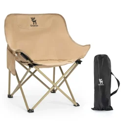 Qunature Folding Carbon Steel Camping Chair - Adult & Kids Sizes