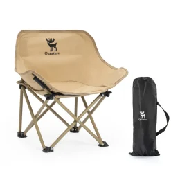 Qunature Folding Carbon Steel Camping Chair - Adult & Kids Sizes