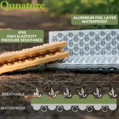 Qunature Folding Seat Pad Mat with Foam