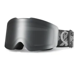 Qunature Frameless Anti-Fog Ski Goggles with UV Protection and Wide View