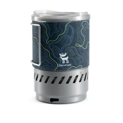 Qunature Integrated Heat Collection Stove System for Camping, Hiking and Outdoor Adventures