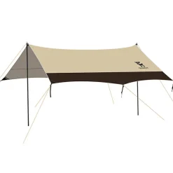 Qunature 3-in-1 Waterproof Canopy Floor Mat Raincoat UPF50+ for Camping