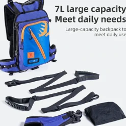 Qunature Kids’ Ski Training Backpack With Traction Rope-H53