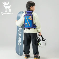 Qunature Kids’ Ski Training Backpack With Traction Rope-H53