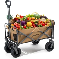 Qunature 330LB Capacity Foldable Wagon