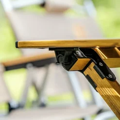 Qunature Lightweight Foldable Aluminum Table with Stable Triangular Structure