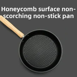 Qunature Non-Stick Stainless Steel Frying Pan with Detachable Handle