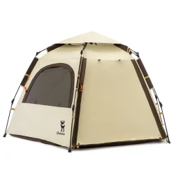 Qunature Quick Setup Hexagonal Tent UPF50+ Waterproof Lightweight