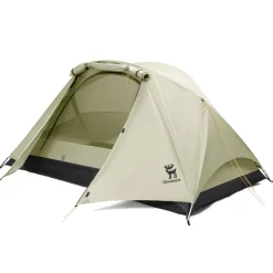 Qunature Rainproof Tent Lightweight Aluminum Rods Easy Setup for Camping