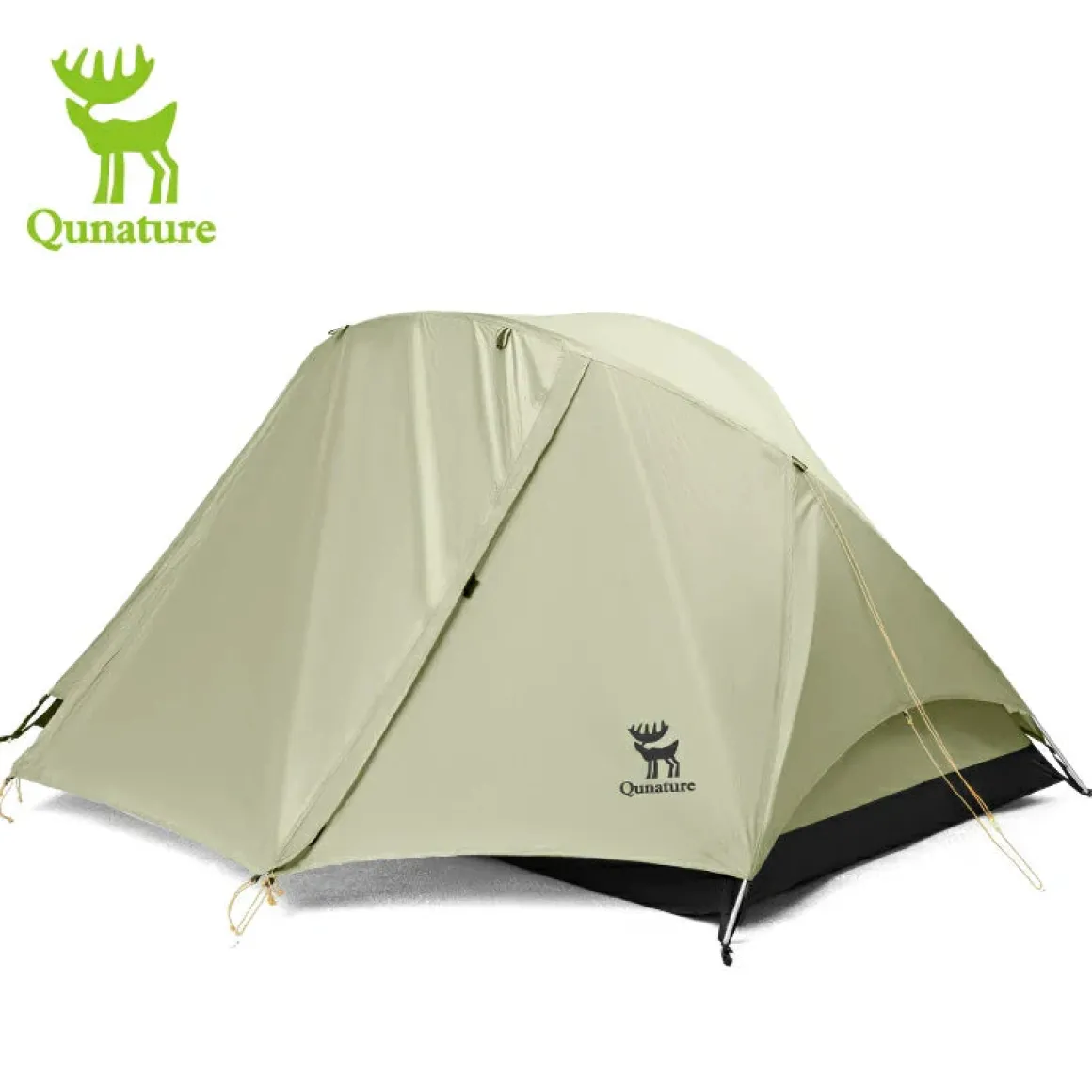 Qunature Rainproof Tent Lightweight Aluminum Rods Easy Setup for Camping