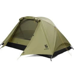 Qunature Rainproof Tent Lightweight Aluminum Rods Easy Setup for Camping