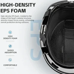 Qunature Ski Helmet with Adjustable Ventilation and Detachable Liner for Winter Sports