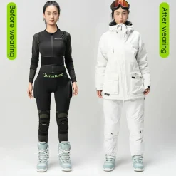 Qunature Ski Hip Protection Pants | EVA Cushioned for Maximum Safety