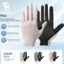 Qunature Sun Protection Gloves with Touchscreen Fingers