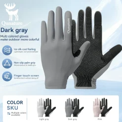 Qunature Sun Protection Gloves with Touchscreen Fingers