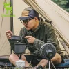 Qunature Ultra-Light Aluminum Camping Cookware Set with Nestable Design Handle