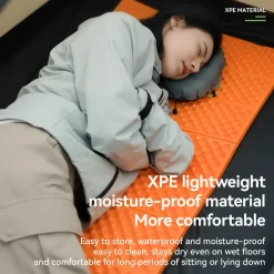 Qunature Ultralight Folding Sleeping Pad Waterproof R-Value 1.8