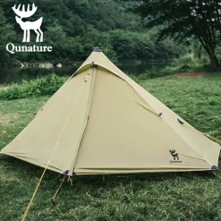Qunature Ultralight Tent Rodless Rainproof Easy Setup for Outdoor Camping