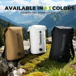 Qunature Waterproof Compression Bag for Bikepacking 6L/12L