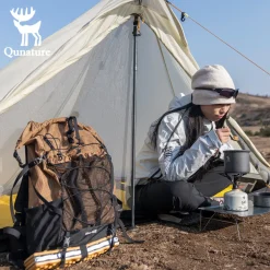 Qunature Waterproof Daypack Lightweight Hiking Backpack 30-35L
