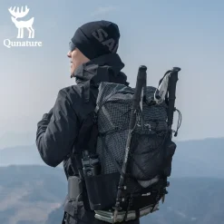 Qunature Waterproof Daypack Lightweight Hiking Backpack 30-35L