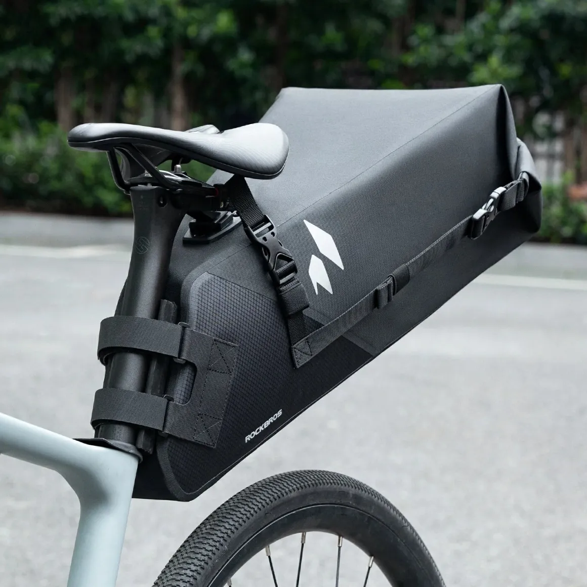 RideMate 100% Waterproof Bike Tail Bag 13L