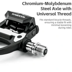 Road MTB Lightweight Clipless Bicycle Pedals 9/16'' with SPD-SL System