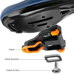 Road MTB Lightweight Clipless Bicycle Pedals 9/16'' with SPD-SL System