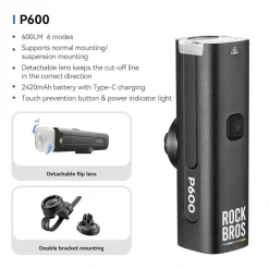 ROAD TO SKY Highlight 600/1200/1500lm usb-c