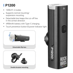 ROAD TO SKY Highlight 600/1200/1500lm usb-c