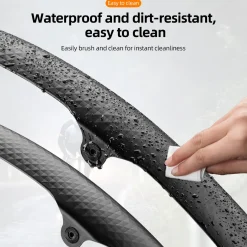 ROCKBROS Adjustable Bike Fenders Set for Road Bikes Easy Install